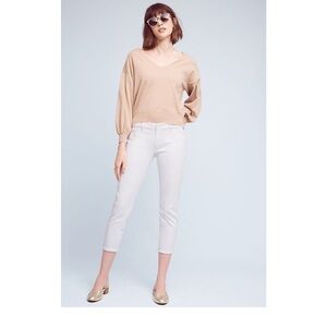 DL1961 White Porcelain Petite Boyfriend Davis Size 32